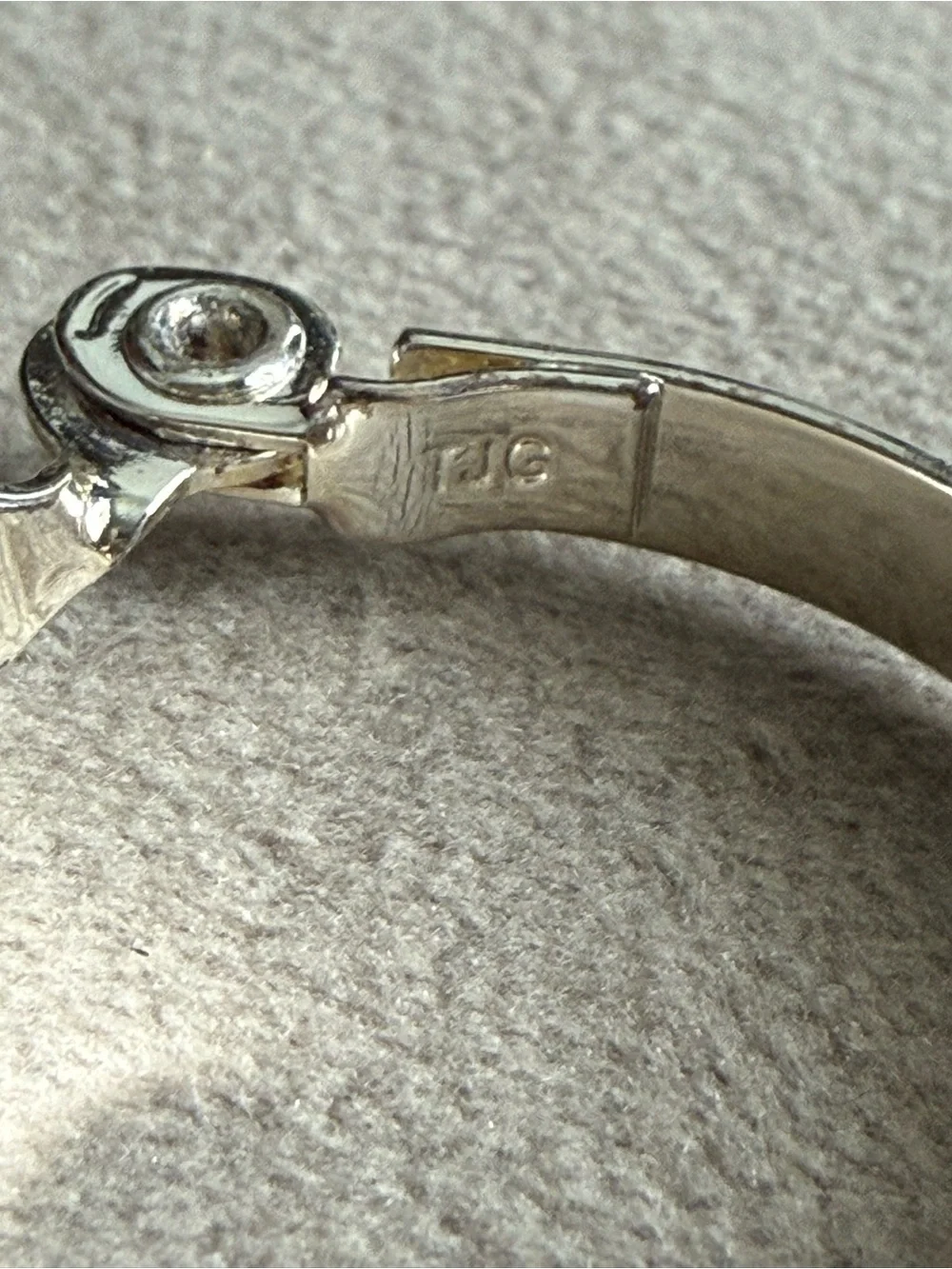 Polished Silver Hoop Earrings - Shiny Silver Finish